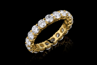 Full Eternity Ring 3mm YG