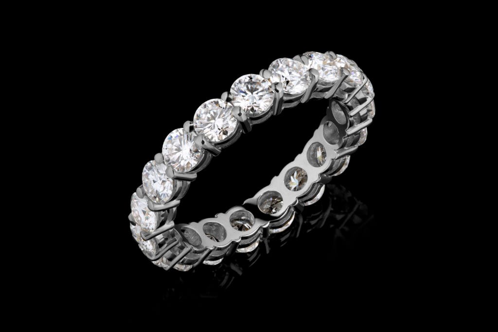 Full Eternity Ring Silver