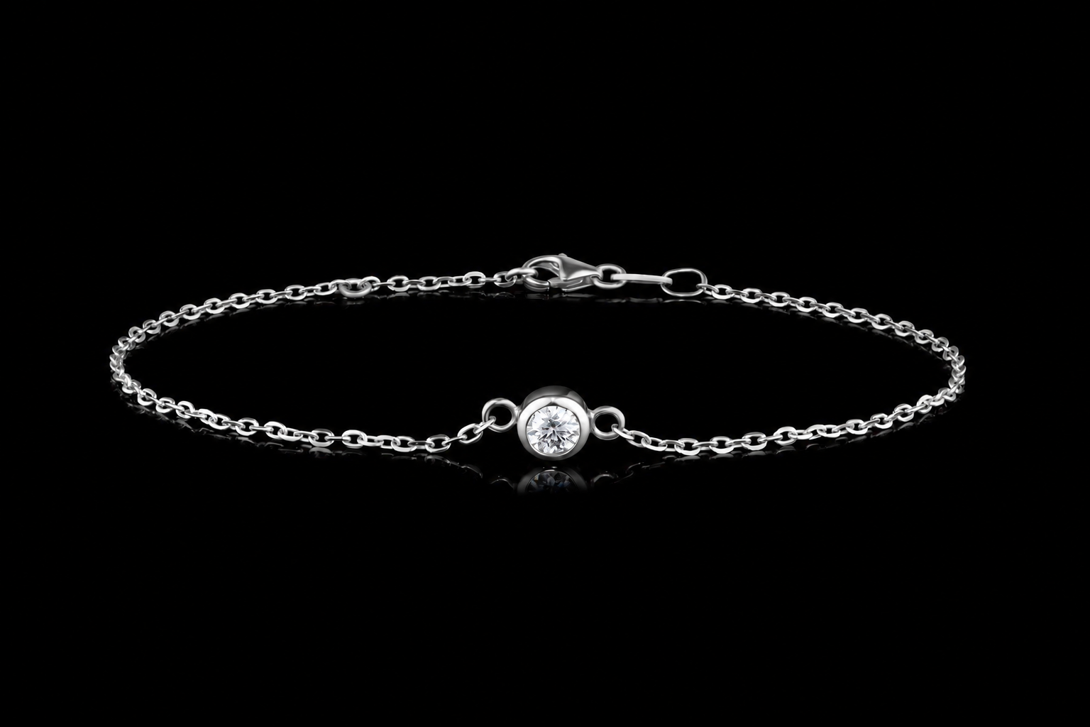 Naomi Bezel Bracelet 1 WG