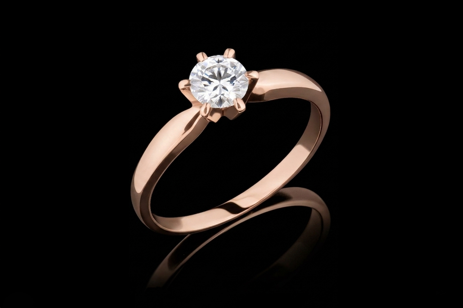 Katherine solitaire ring RG