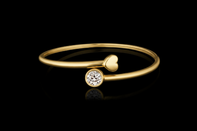 10018 love bangle1 YG