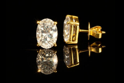 Christine Oval earrings