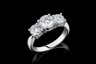 Emmeline Trilogy Ring WG