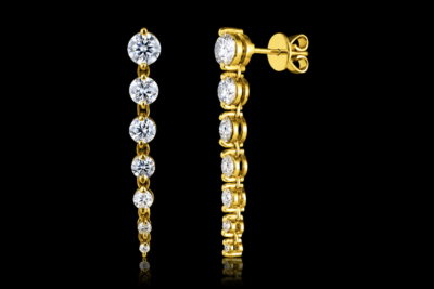 Emms Drop Earrings YG