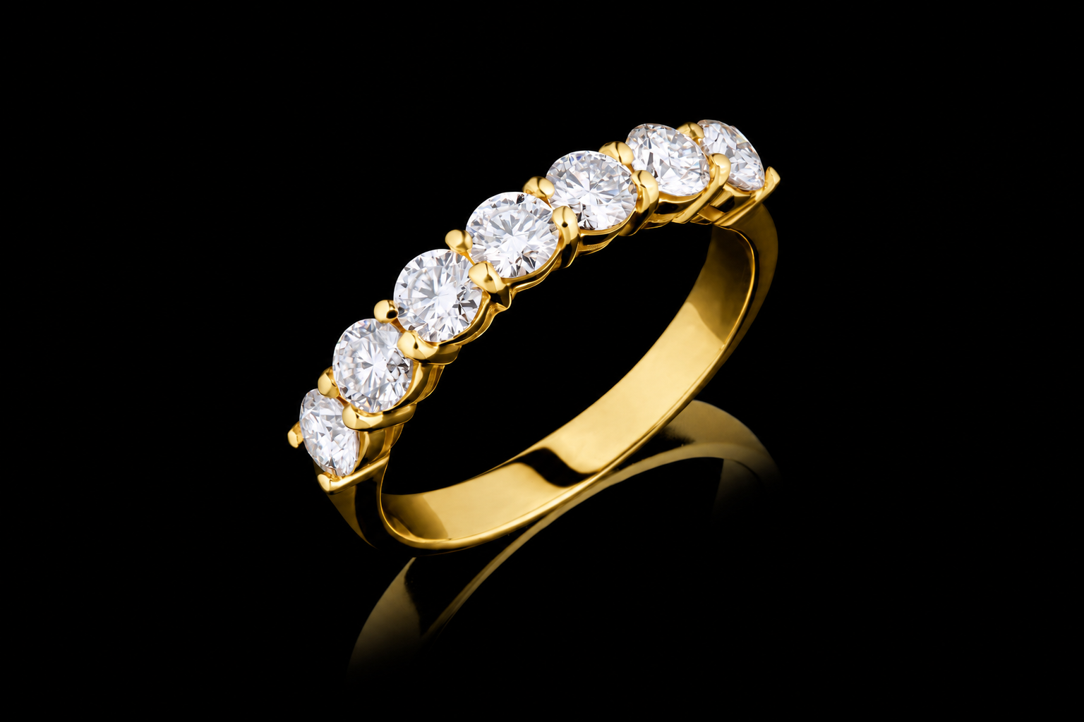 Kelly Half Eternity RingStock code 10034 YG