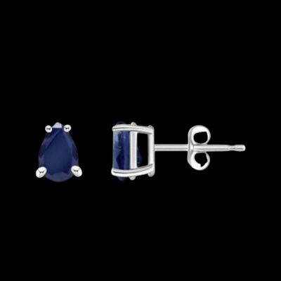 Shirley Sapphire Stud Earrings