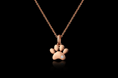 Hermi Paw Pendant RG