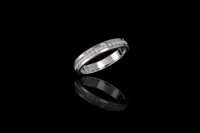 Wedding band bride 1.5mm