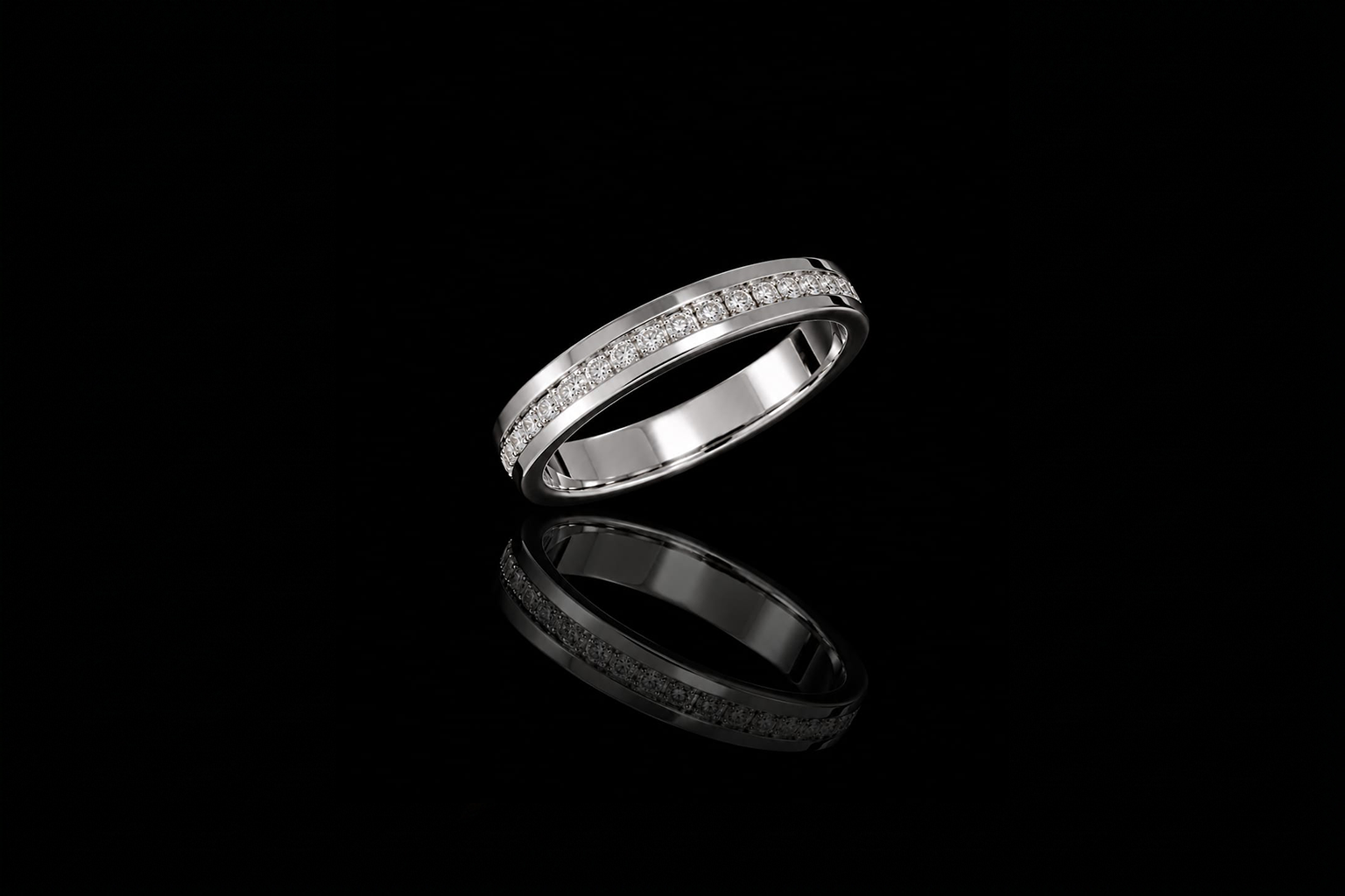 Wedding band bride 1.5mm