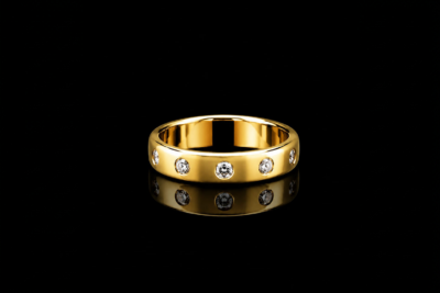Wedding band bride 7x2mm
